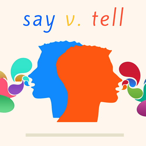 فرق بین Say و Tell